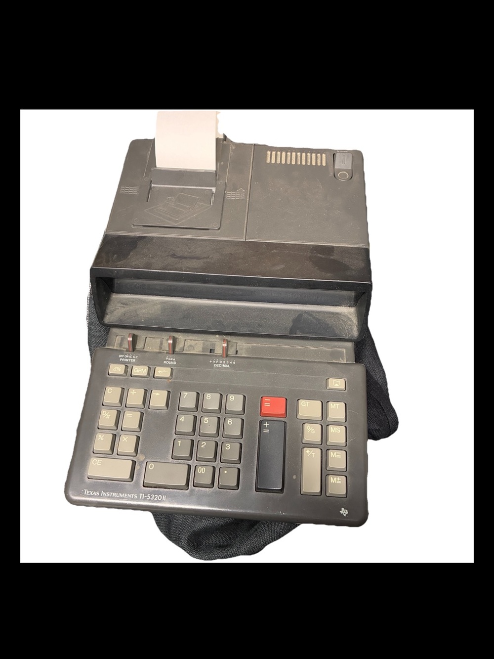 VINTAGE TEXAS INSTRUMENTS TI-5320 II ELECTRONIC CALCULATOR - TESTED -